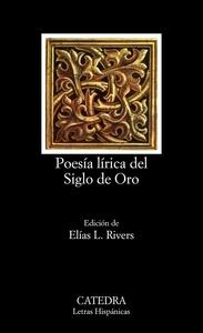 Poesía lírica del siglo de oro