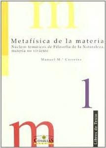 Metafísica de la materia