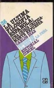 La última filosofía española