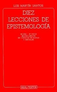 Diez lecciones de epistemología