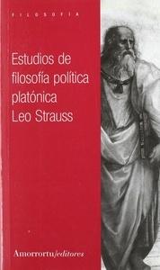 Estudios de filosofia politica platonica