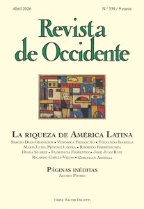 Revista de Occidente 539: La riqueza en América Latina